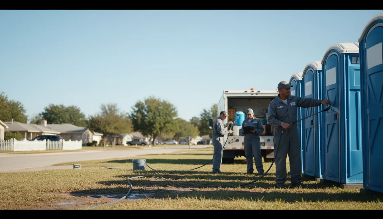 Long-Term Portable Toilet Rental in Shelton, NE near me